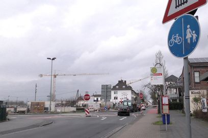 Der Bahnübergang an der Meerbuscher Straße ist vom 24. bis 27. Februar gesperrt. 